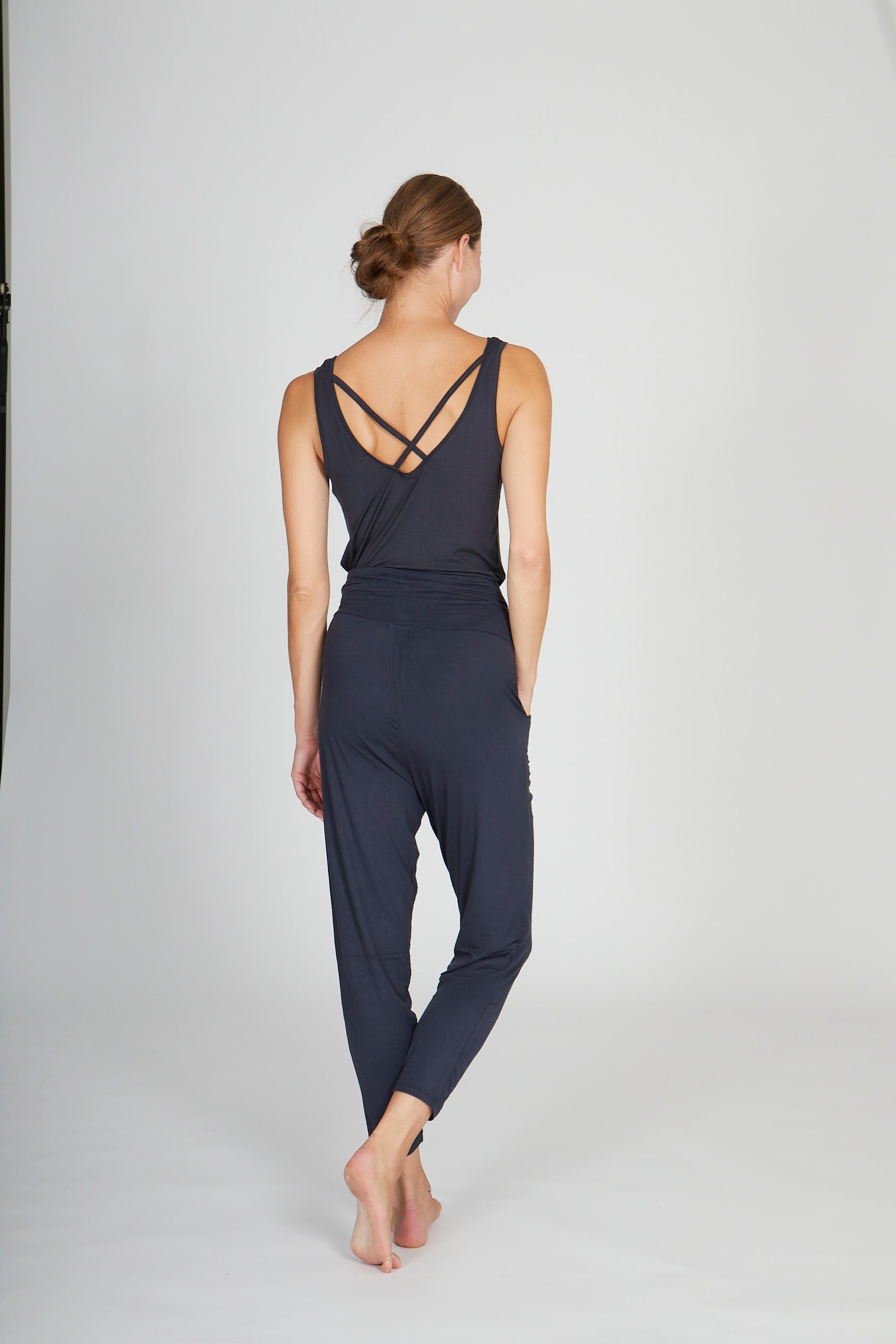 Yoga-Pant Bali - anthracite - YOGISHOP