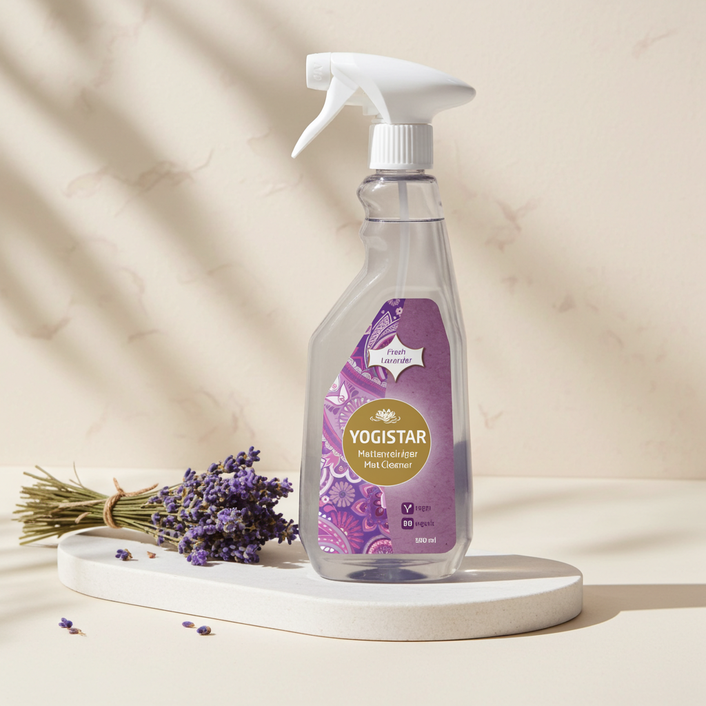 Biologische yogamat reiniger - verse lavendel - 500 ml