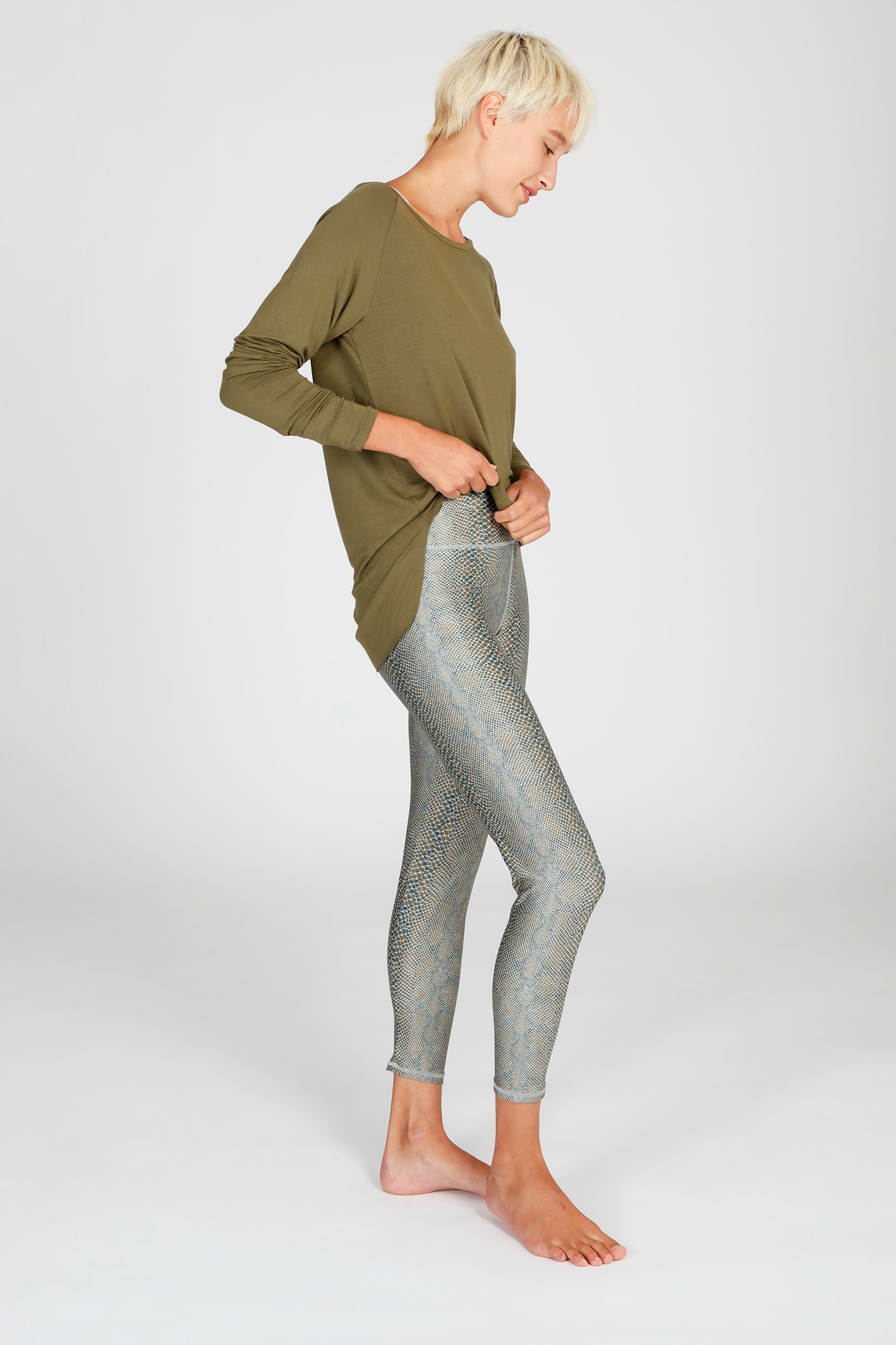 Cosy Longsleeve - Olive - YOGISHOP