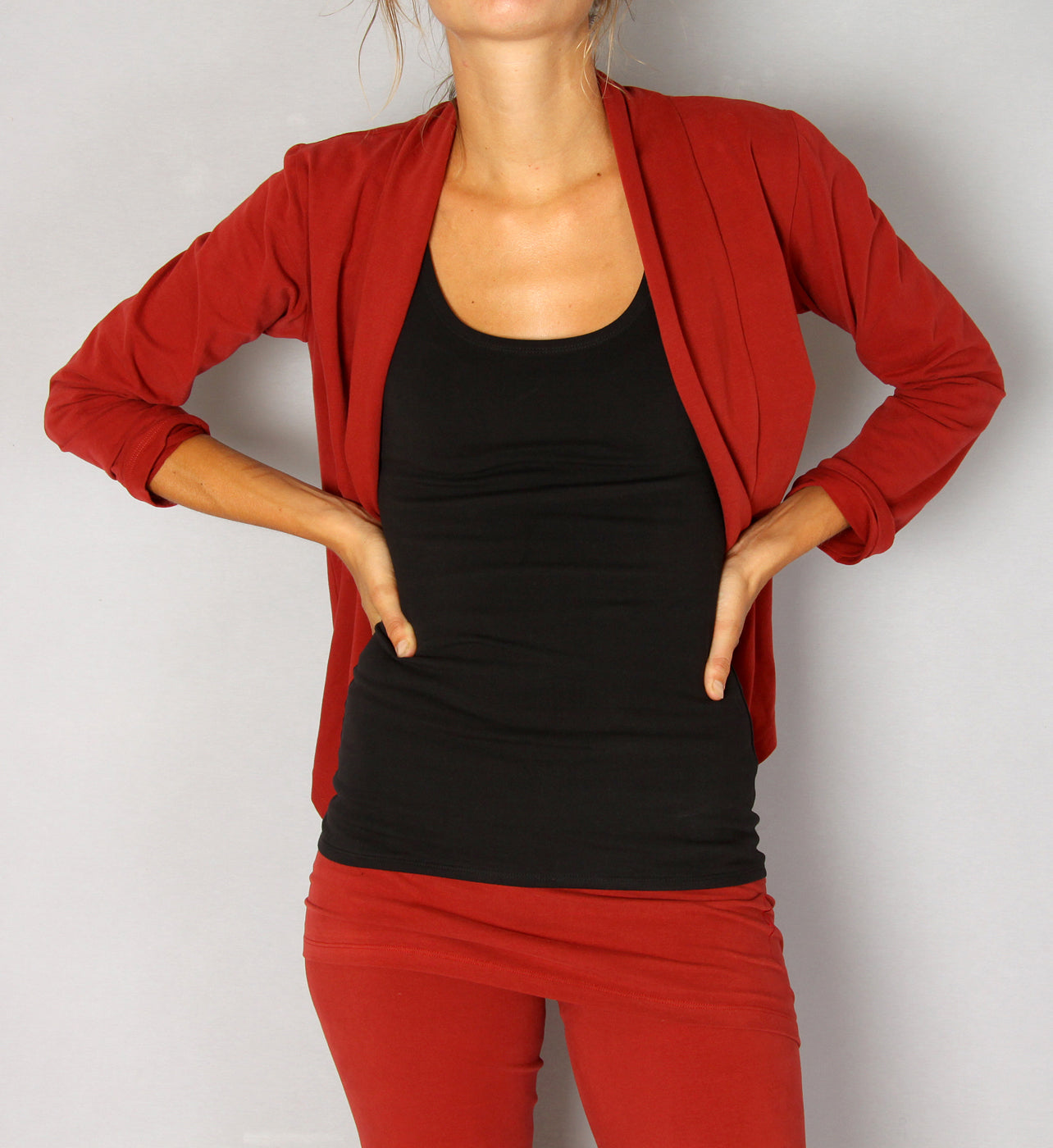 Amba Jacke - bordeaux - YOGISHOP