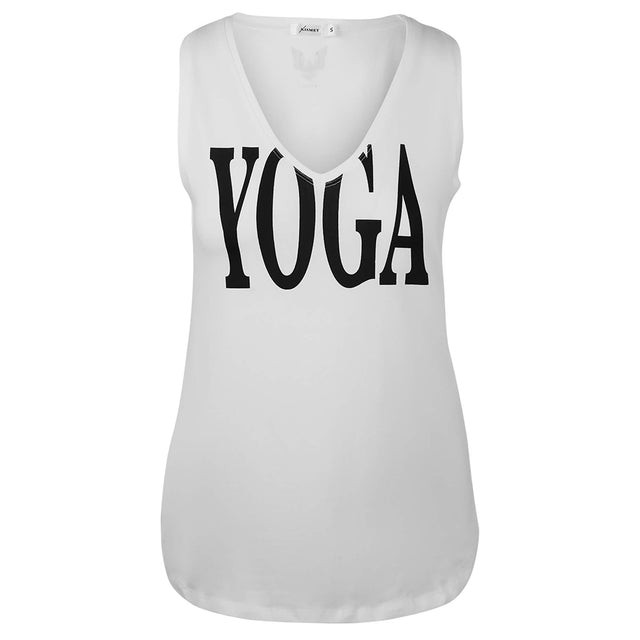 Ananda Tank YOGA - white - YOGISHOP