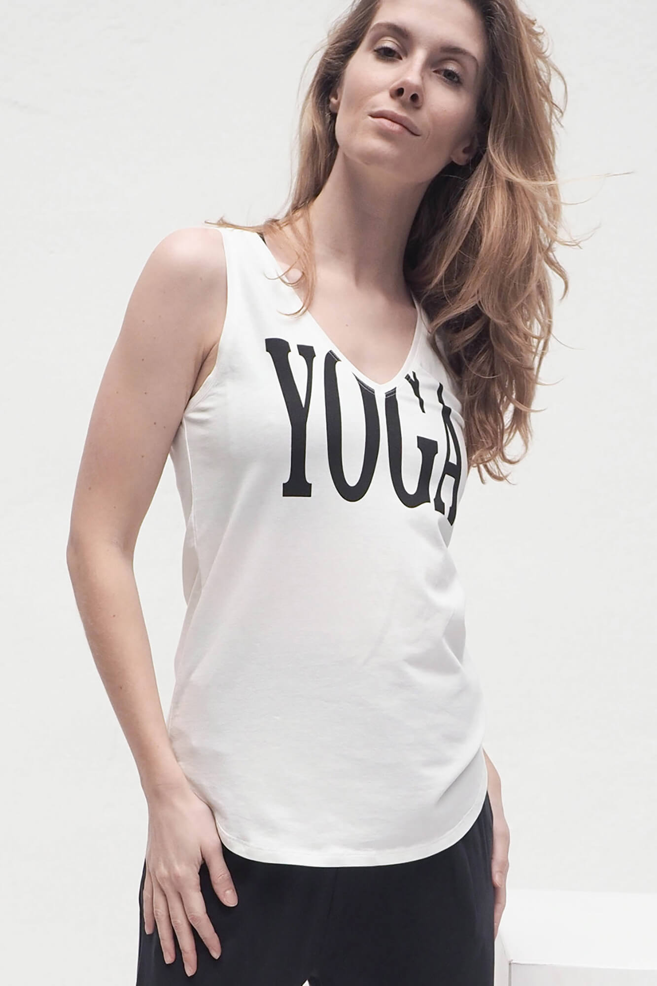 Ananda Tank YOGA - white - YOGISHOP