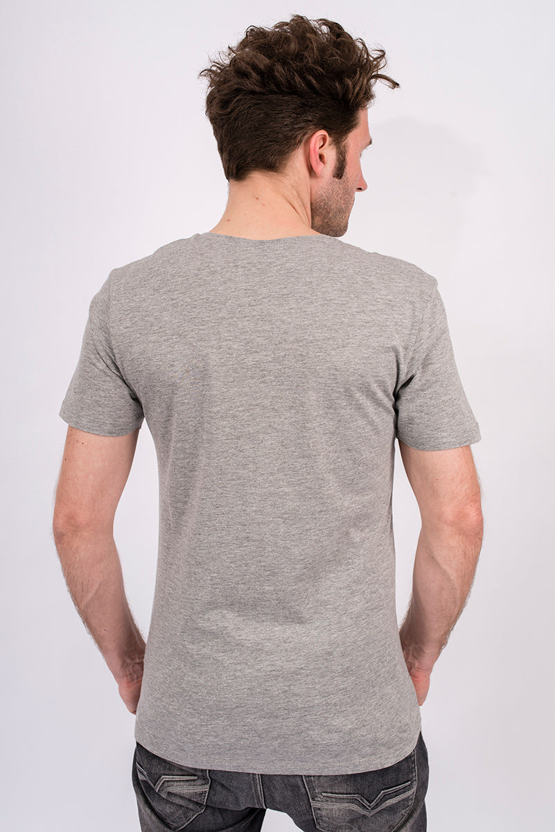 Shirt "Arrow Warrior", men - grey - YOGISHOP
