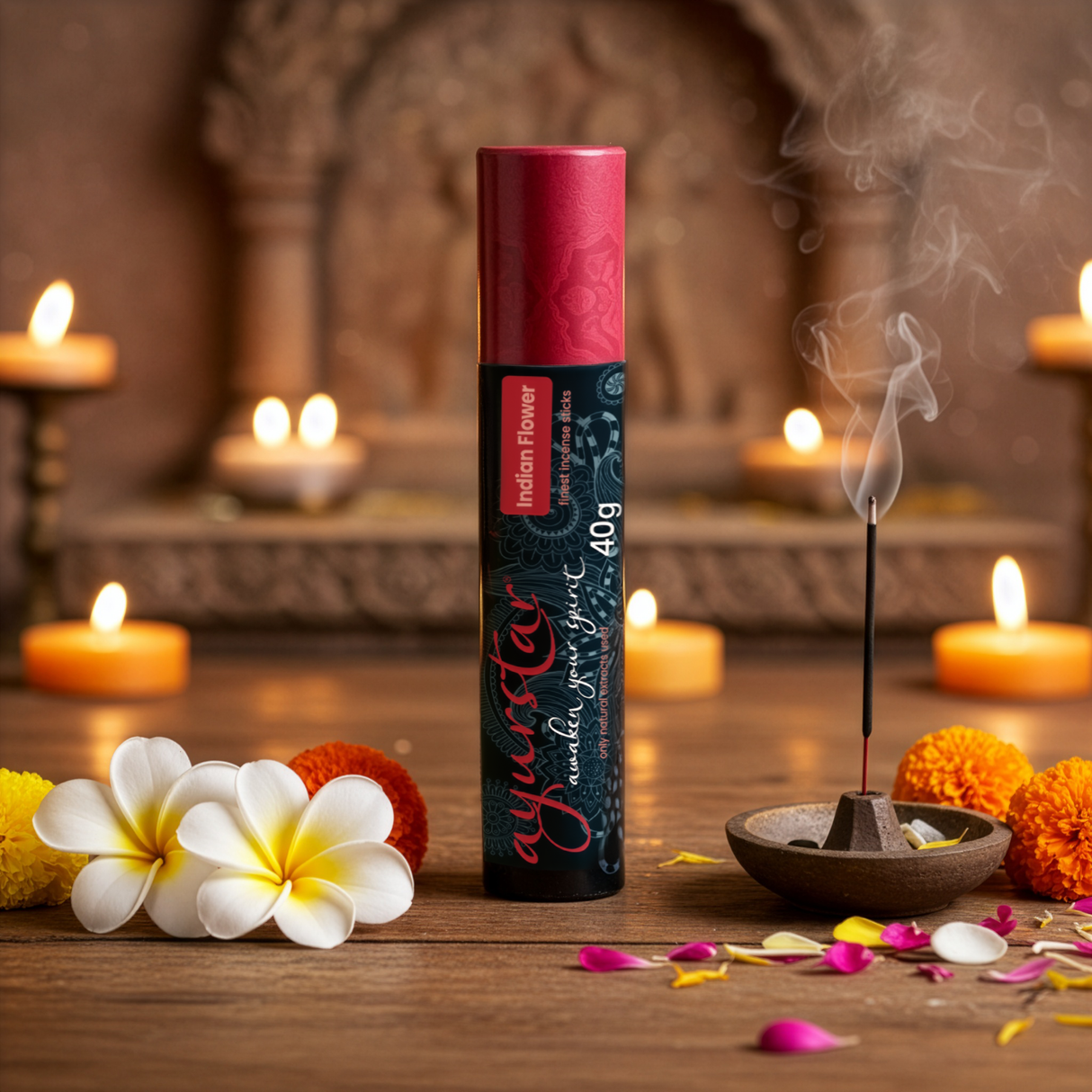 Wierookstokjes - Indiase Bloem