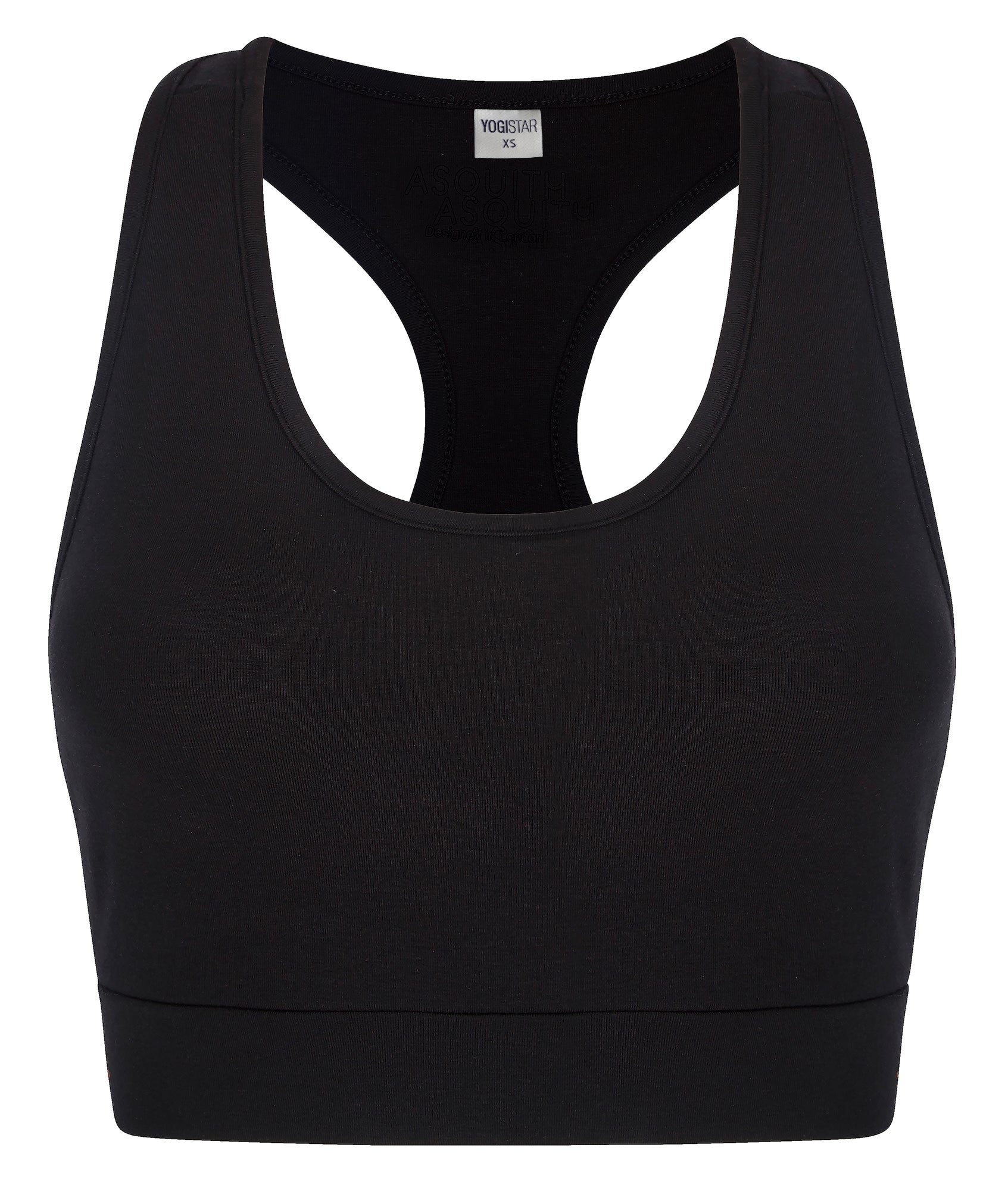 Yoga-Bra "Balance" - jet black - YOGISHOP