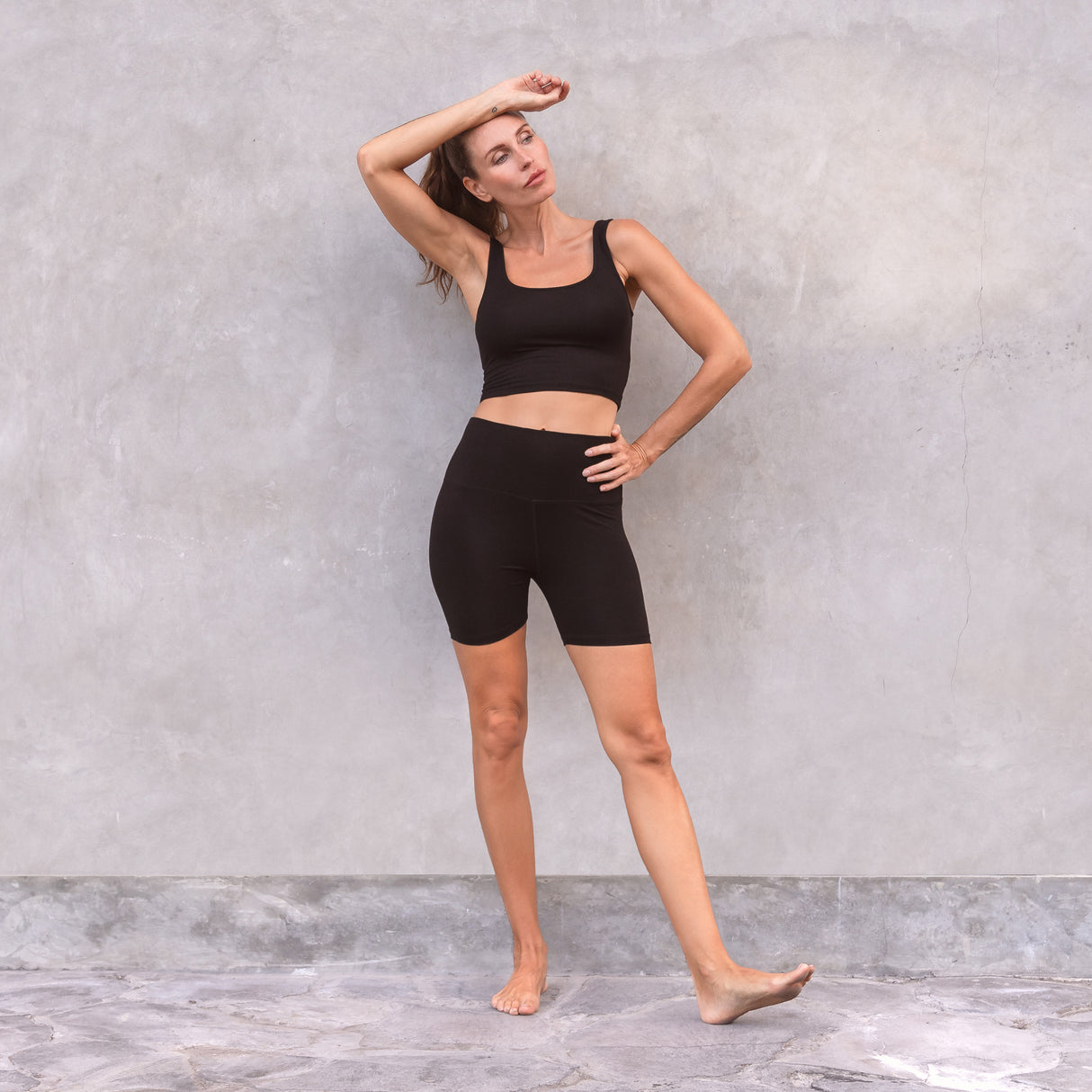 Biker Leggings Bibi - black - YOGISHOP