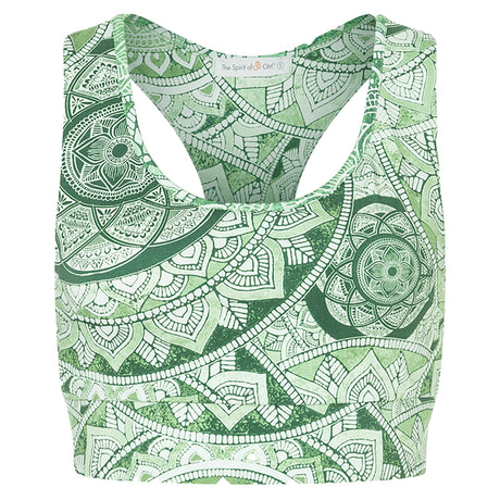 Yoga Bra Flow Bala - smaragd - YOGISHOP