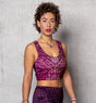 Yoga-Bra - Buddhi, aubergine - YOGISHOP