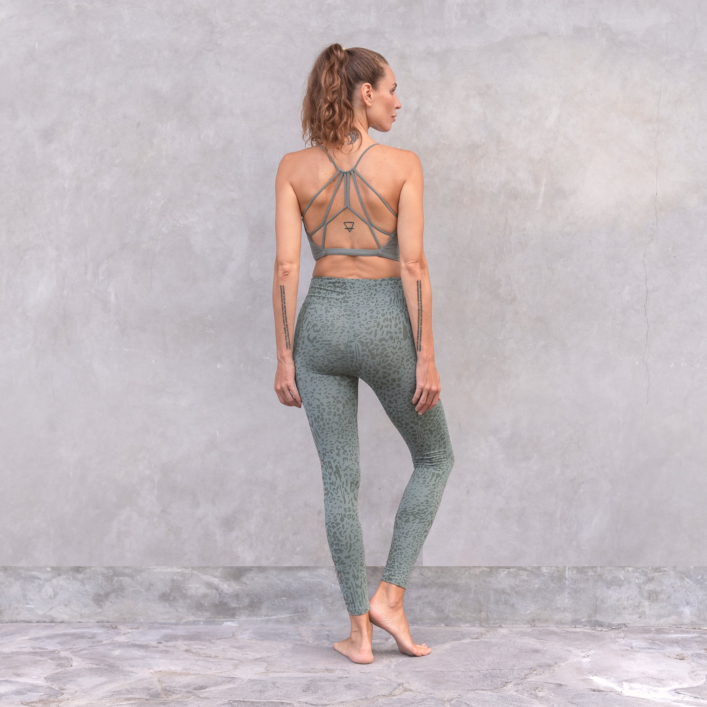 Yoga-Leggings Susan - animal agave - YOGISHOP