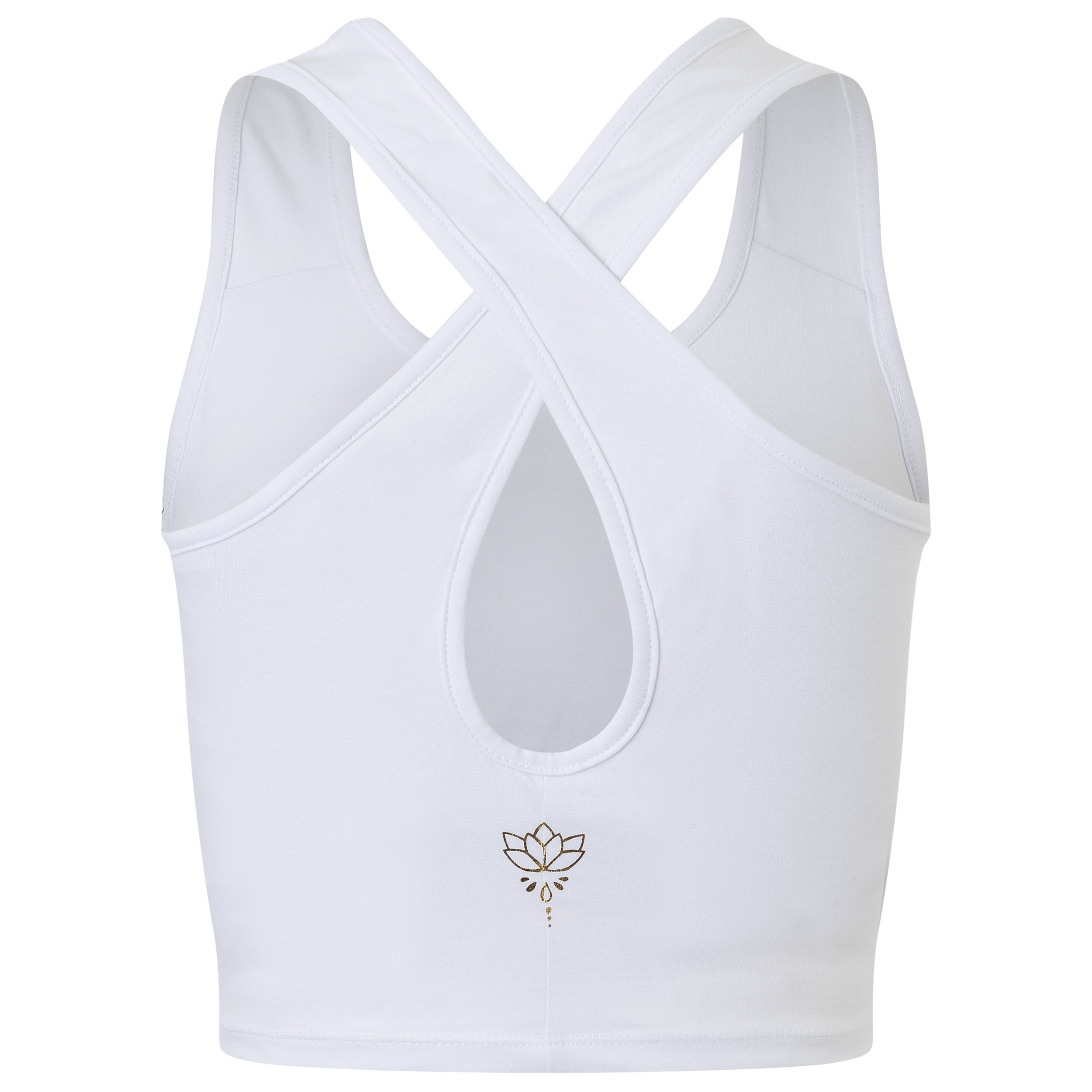 Yoga Bra - weiß - YOGISHOP