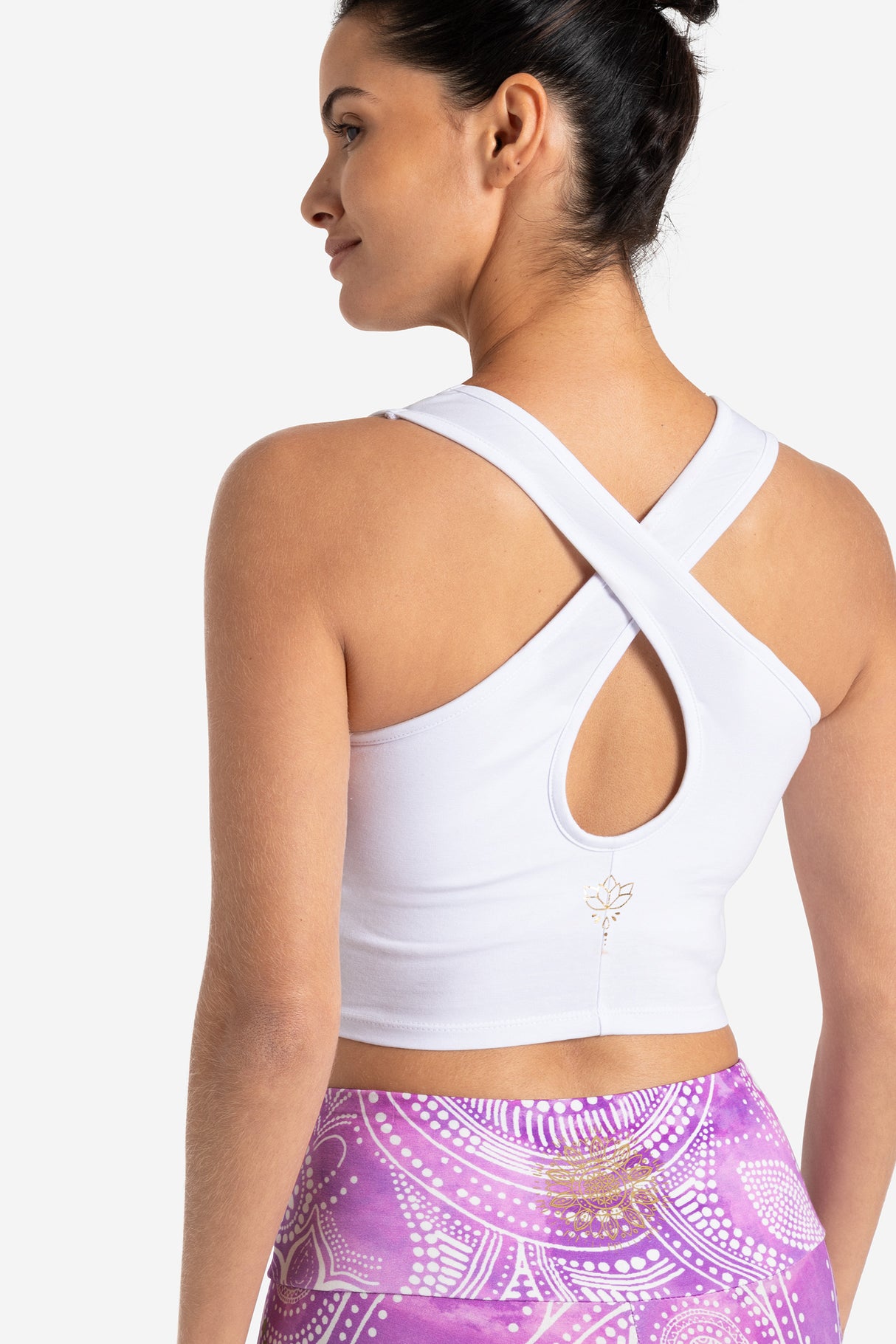 Yoga Bra - weiß - YOGISHOP