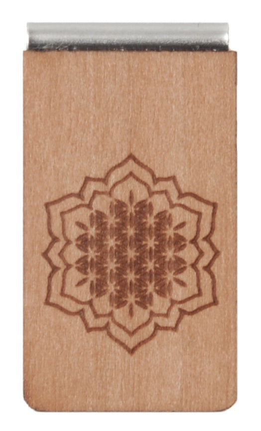 Lesezeichen aus Holz mit Gravur - YOGISHOP