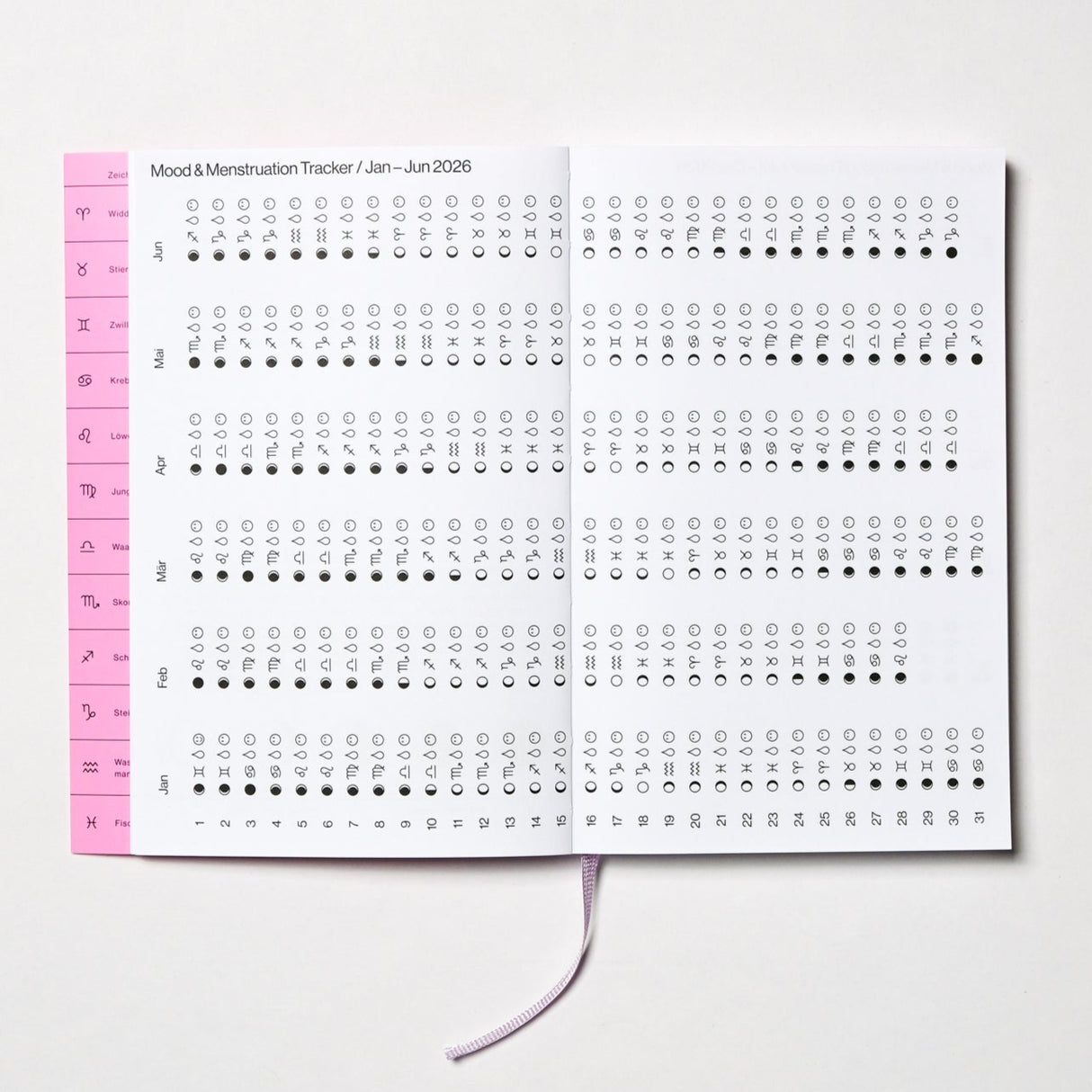 Mond-Kalender 2026 - YOGISHOP