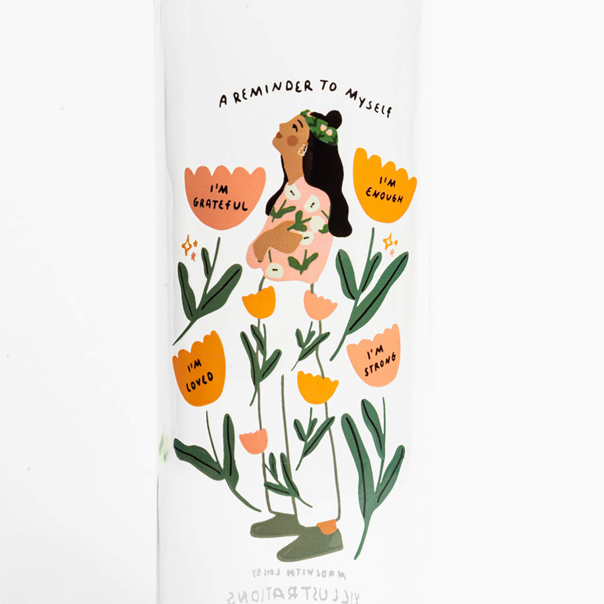 Carry-Bottle - REMINDER TO MYSELF 0,7 l - YOGISHOP