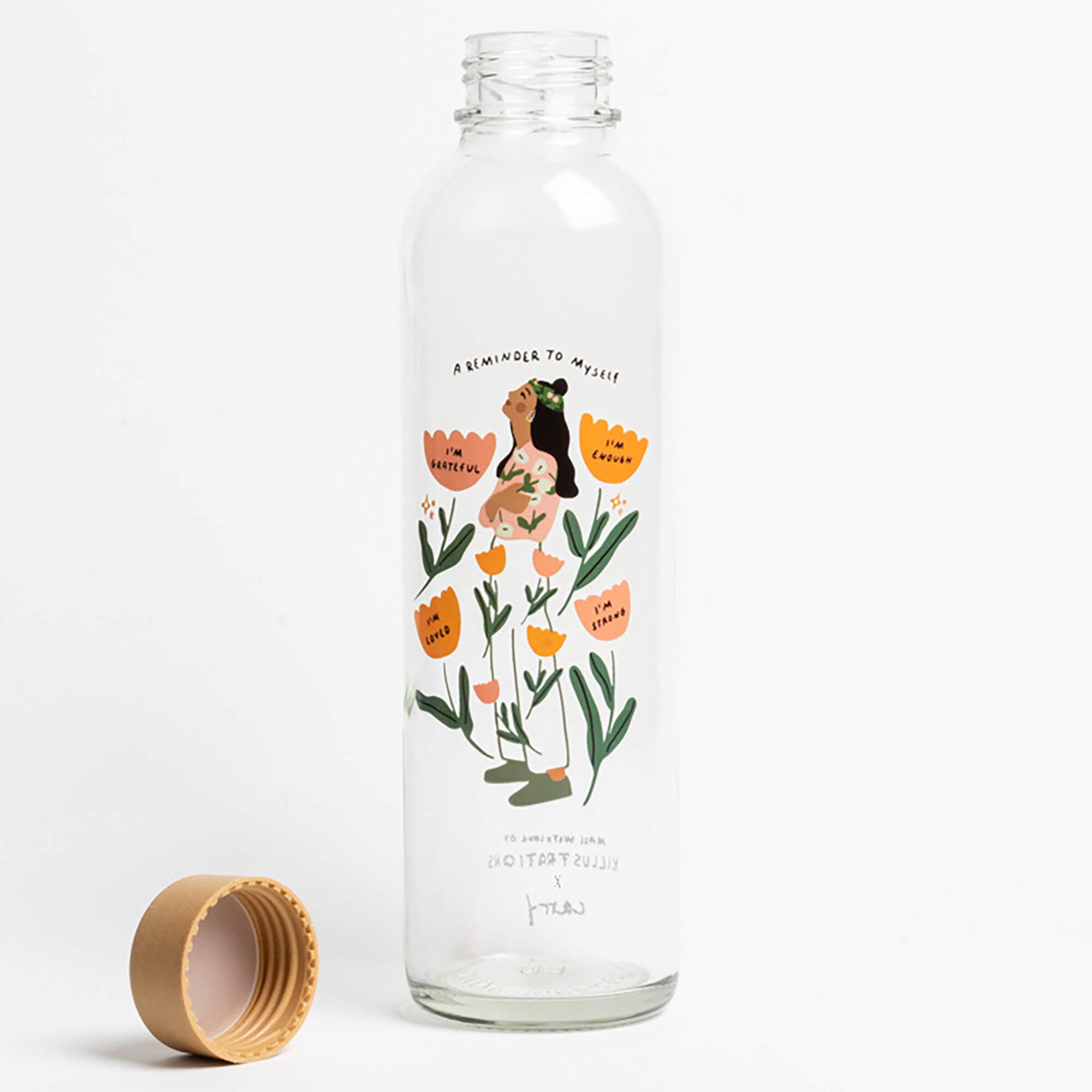 Carry-Bottle - REMINDER TO MYSELF 0,7 l - YOGISHOP