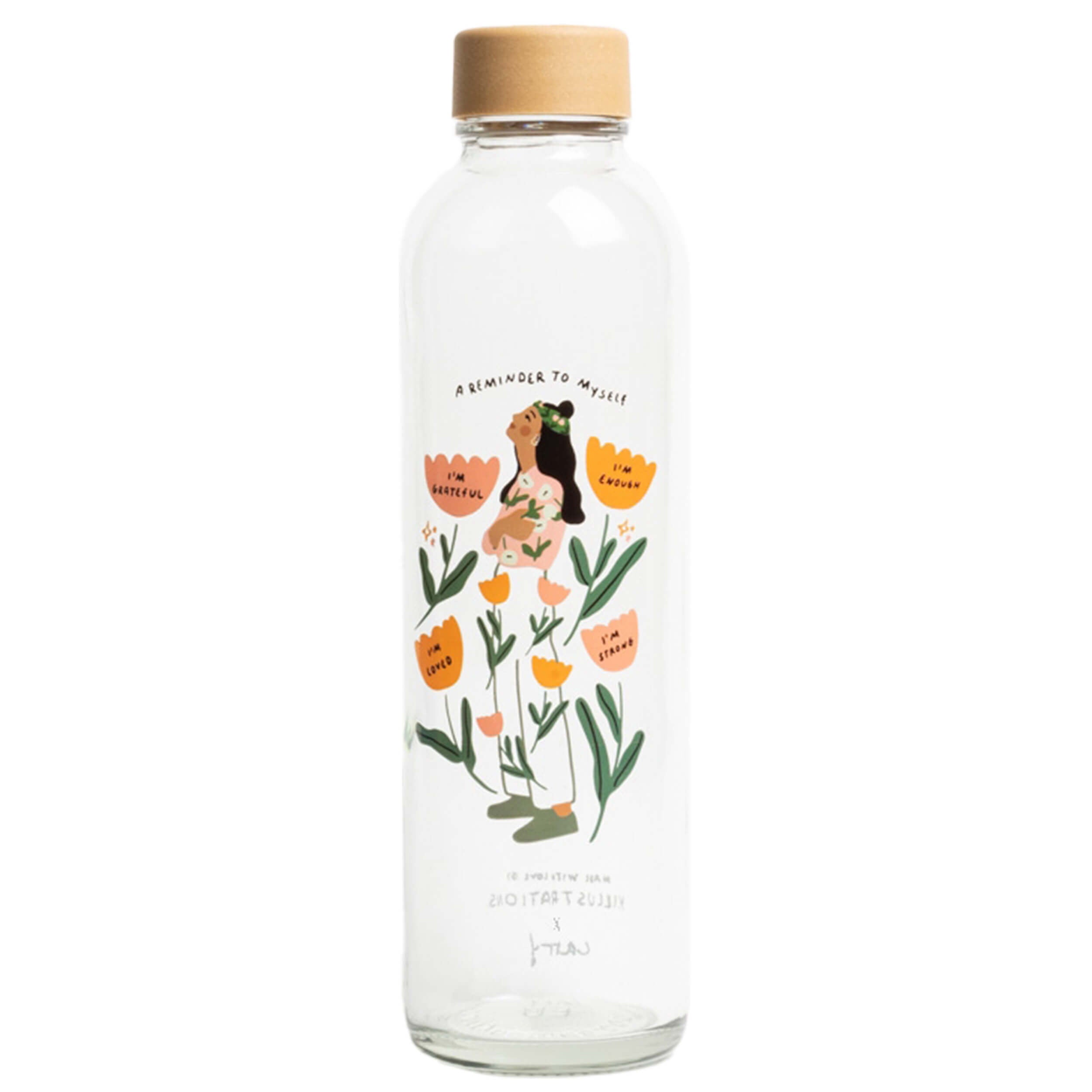 Carry-Bottle - REMINDER TO MYSELF 0,7 l - YOGISHOP