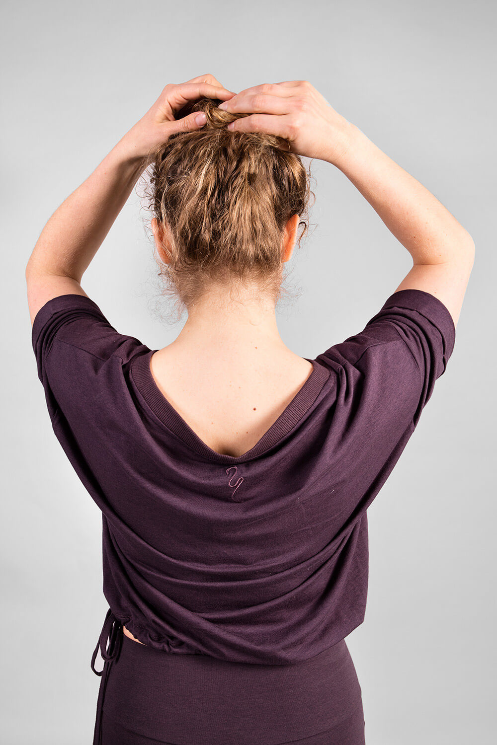 Cosma Relax fit Shirt - Dark Purple - YOGISHOP