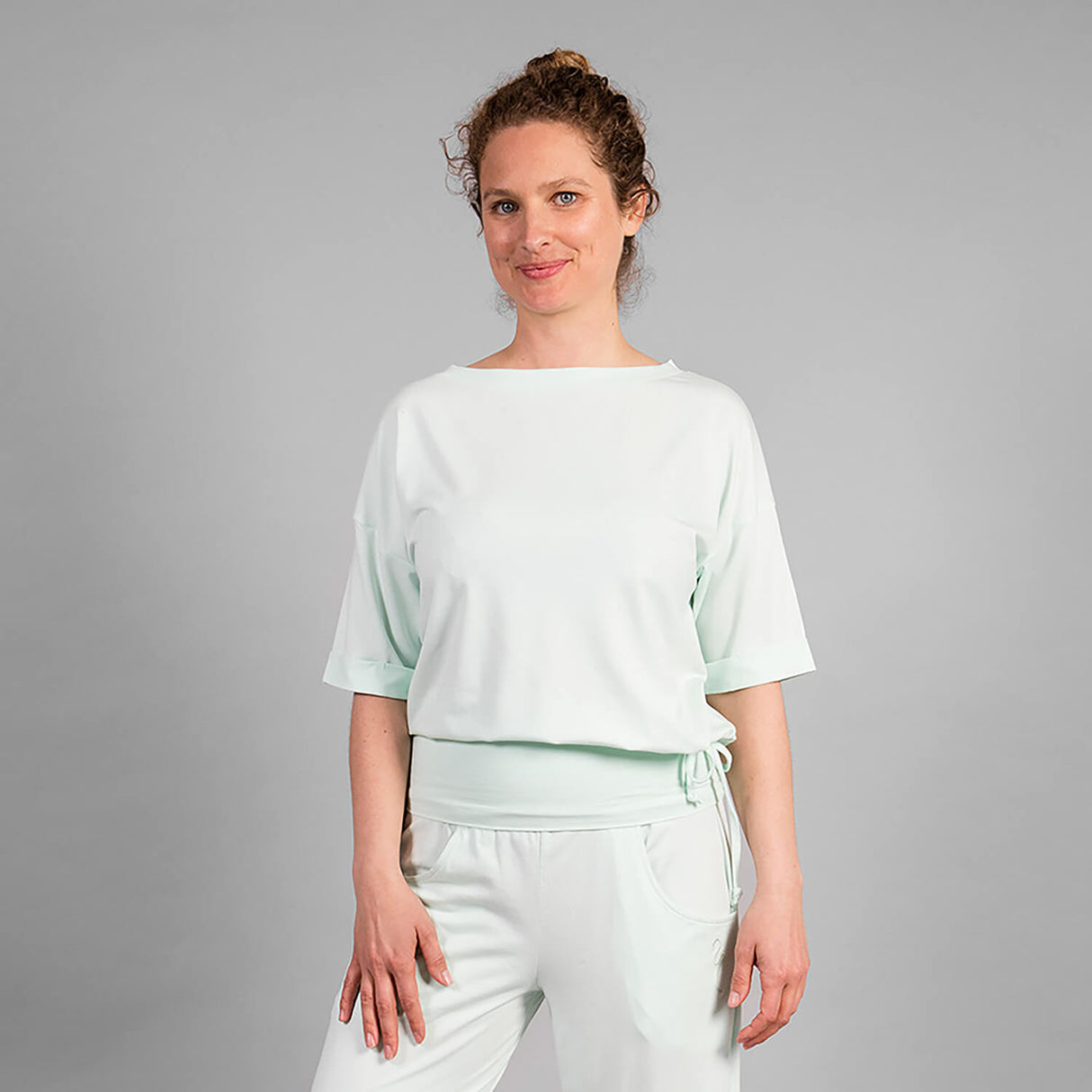 Cosma Relax fit Shirt - Mint - YOGISHOP