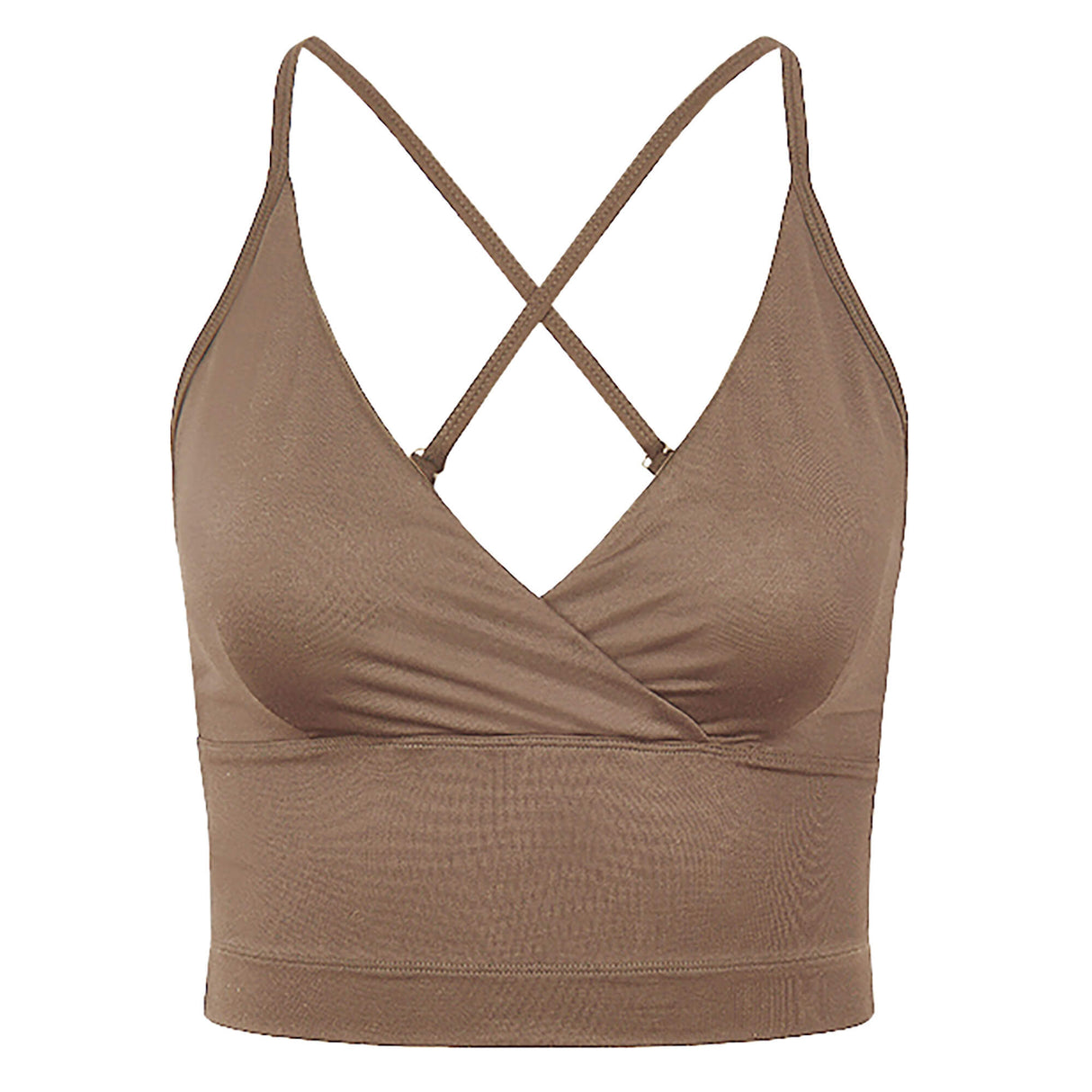 Crop-Top Pari - cinnamon - YOGISHOP