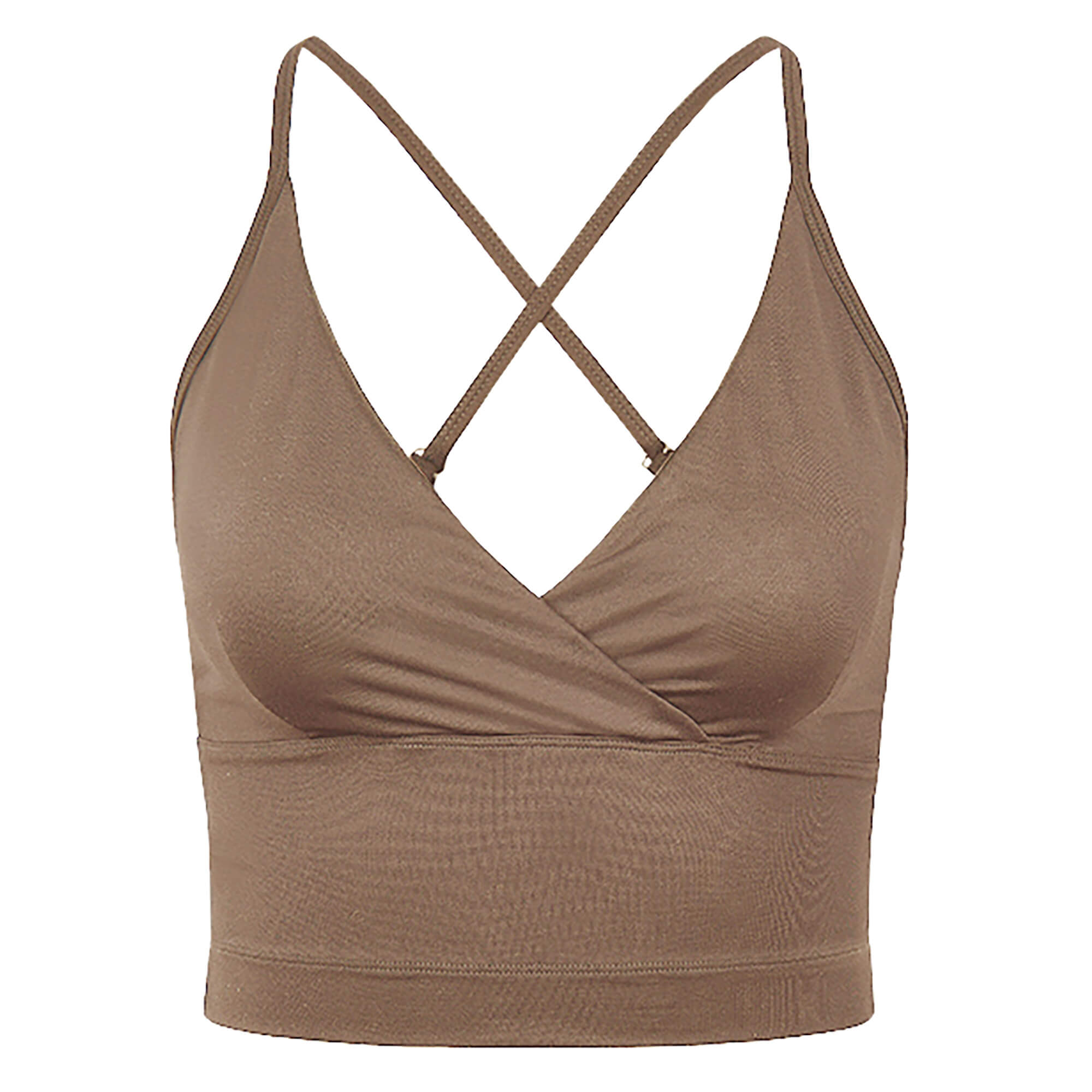 Crop-Top Pari - cinnamon - YOGISHOP