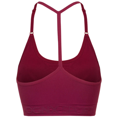 Sport-BH "Crossback" - rot - YOGISHOP
