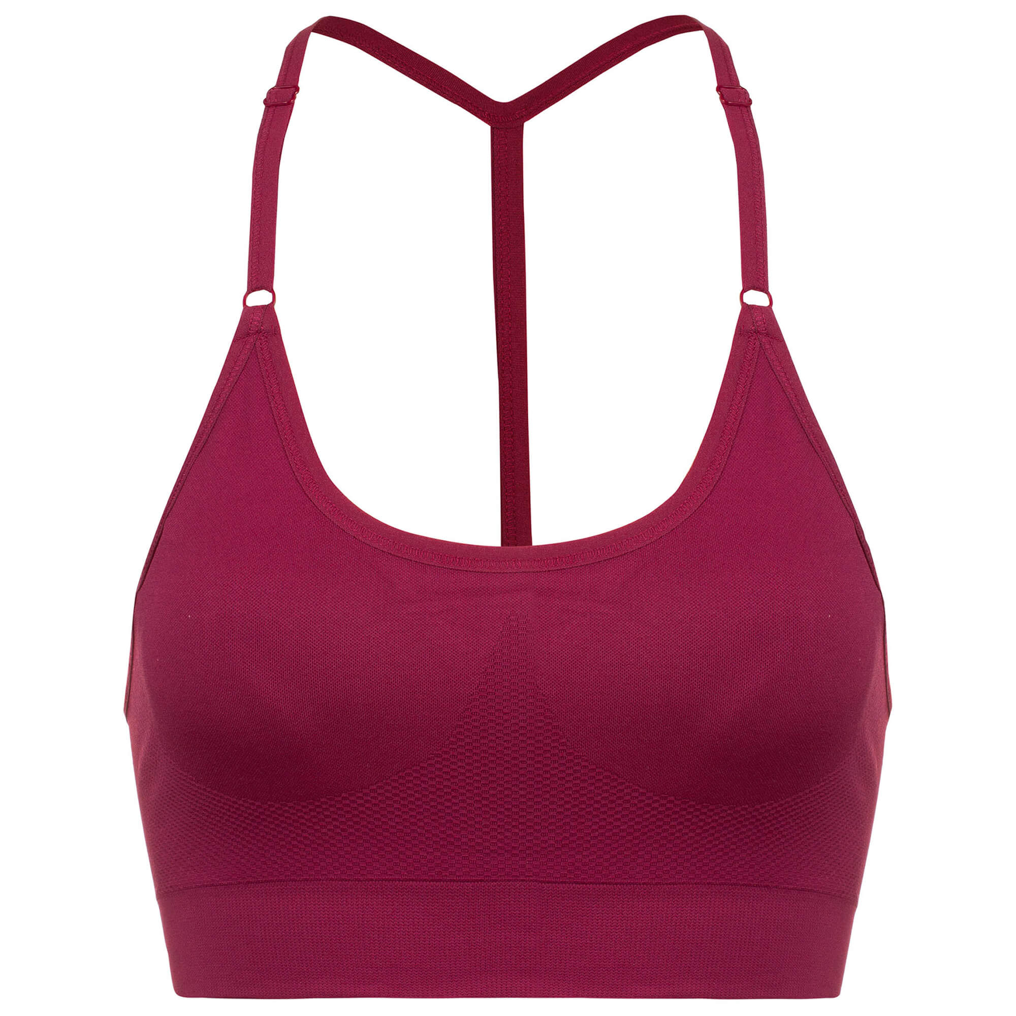Sport-BH "Crossback" - rot - YOGISHOP