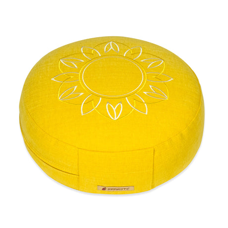 Meditationskissen Darshan Neo - Flower - Rund - YOGISHOP