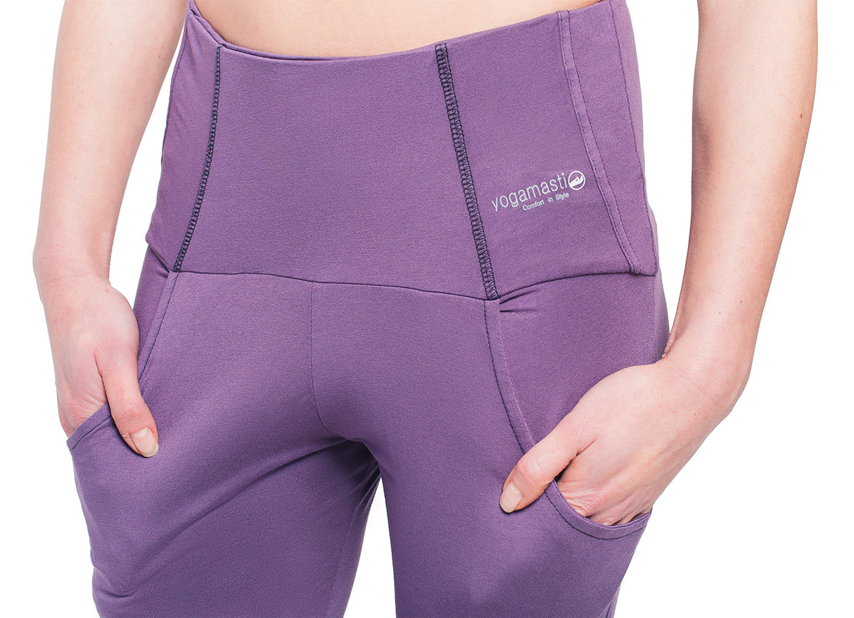 Easy fit fashion Yoga pants - lavender - YOGISHOP