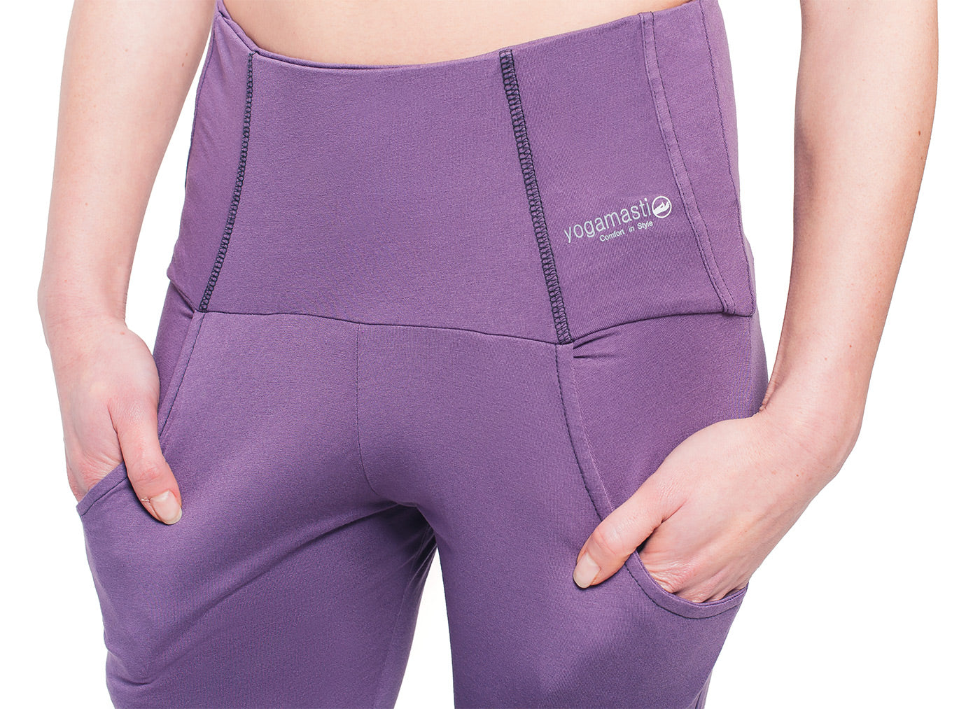 Easy fit fashion Yoga pants - lavender - YOGISHOP