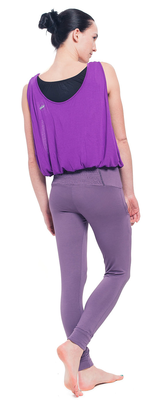 Easy fit fashion Yoga pants - lavender - YOGISHOP
