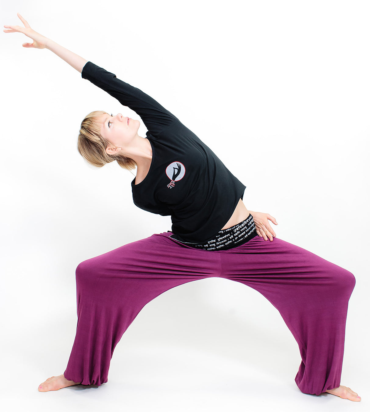 Yoga-Top "Chakra", black - YOGISHOP