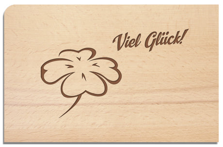 Postkarte aus Holz - YOGISHOP