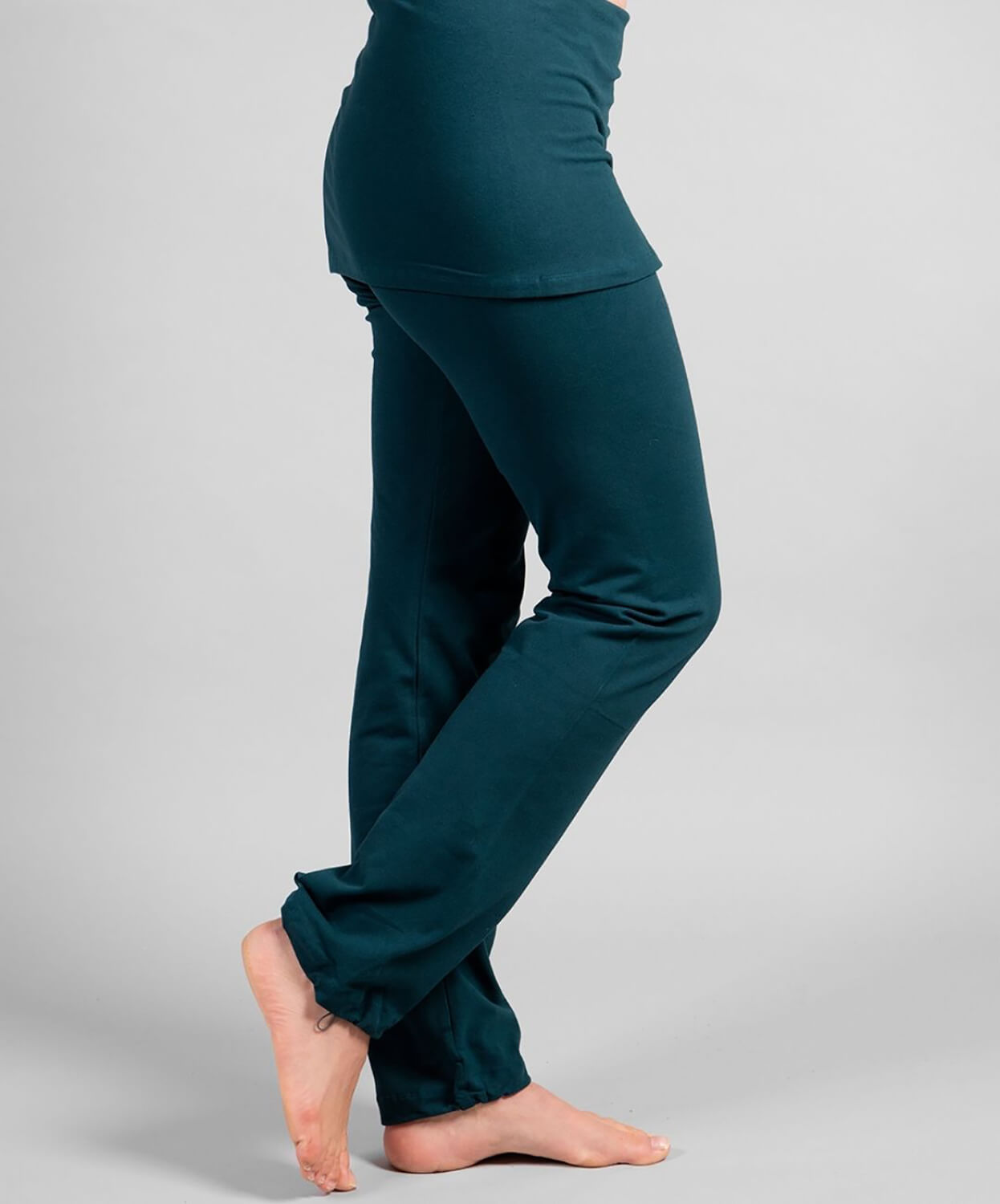 Yogahose "Sohang" - tiefgrün - YOGISHOP