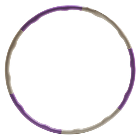 Hula-Reifen wave - violet/grey - steckbar - YOGISHOP