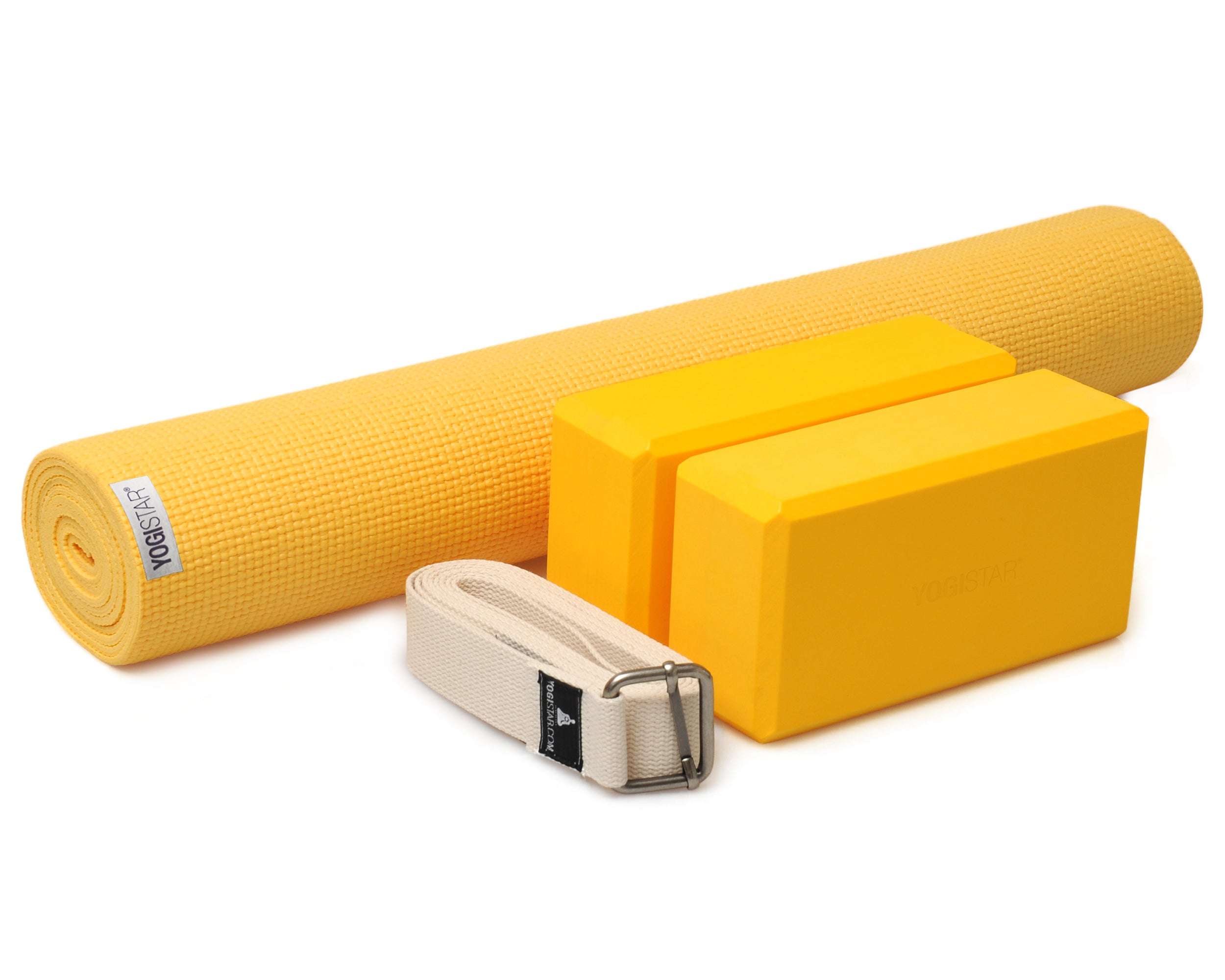 Yoga-Set kick it - two (Yogamatte + 2x Yogablock + Yogagurt) - YOGISHOP