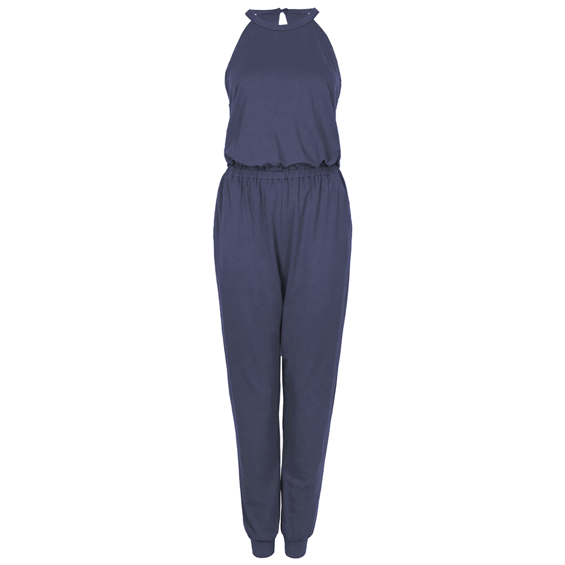 Yoga-Jumpsuit Paris - Tencel nightblue - YOGISHOP