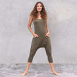 Yoga-Jumpsuit Tori - olive - YOGISHOP