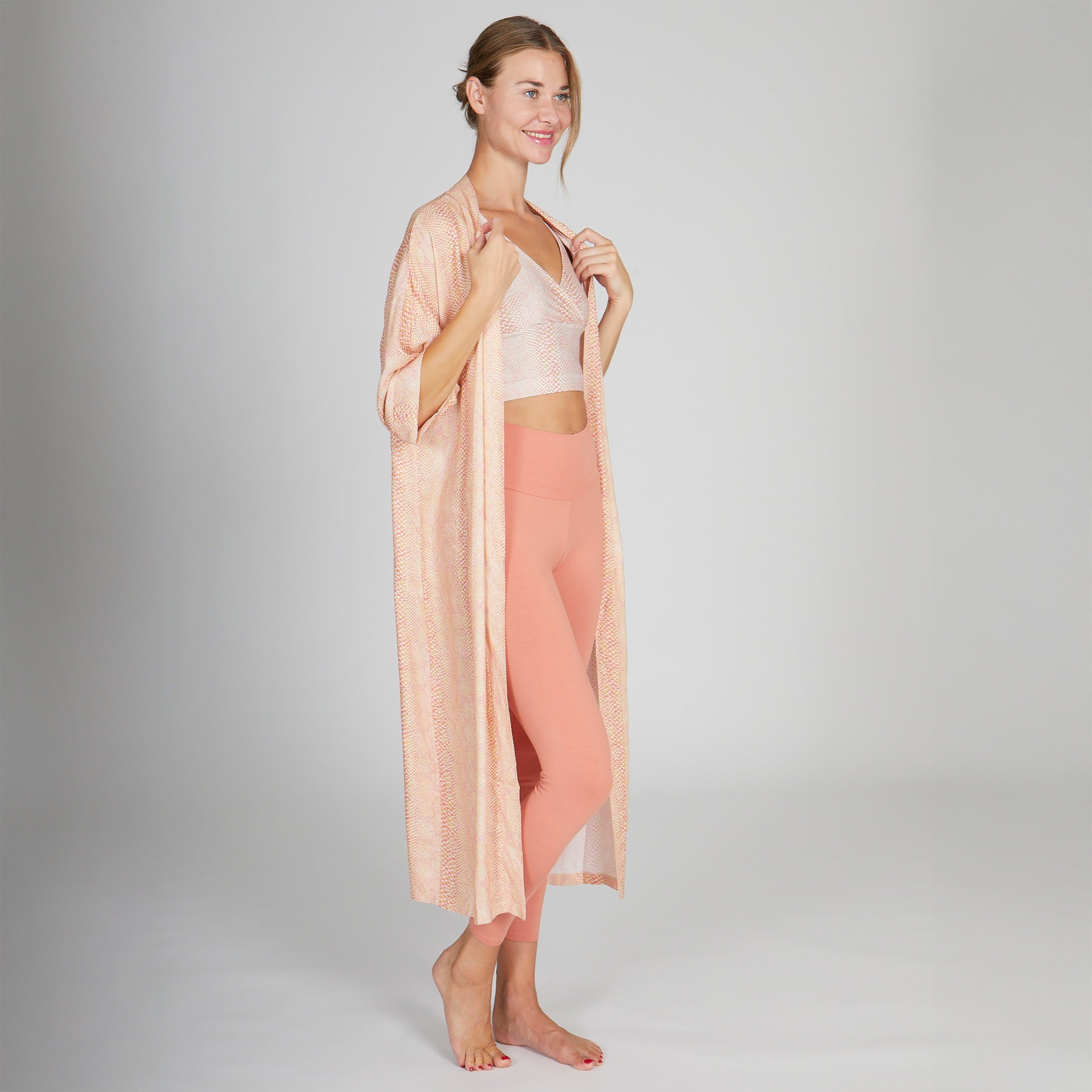 Kimono snake rose - One Size - YOGISHOP