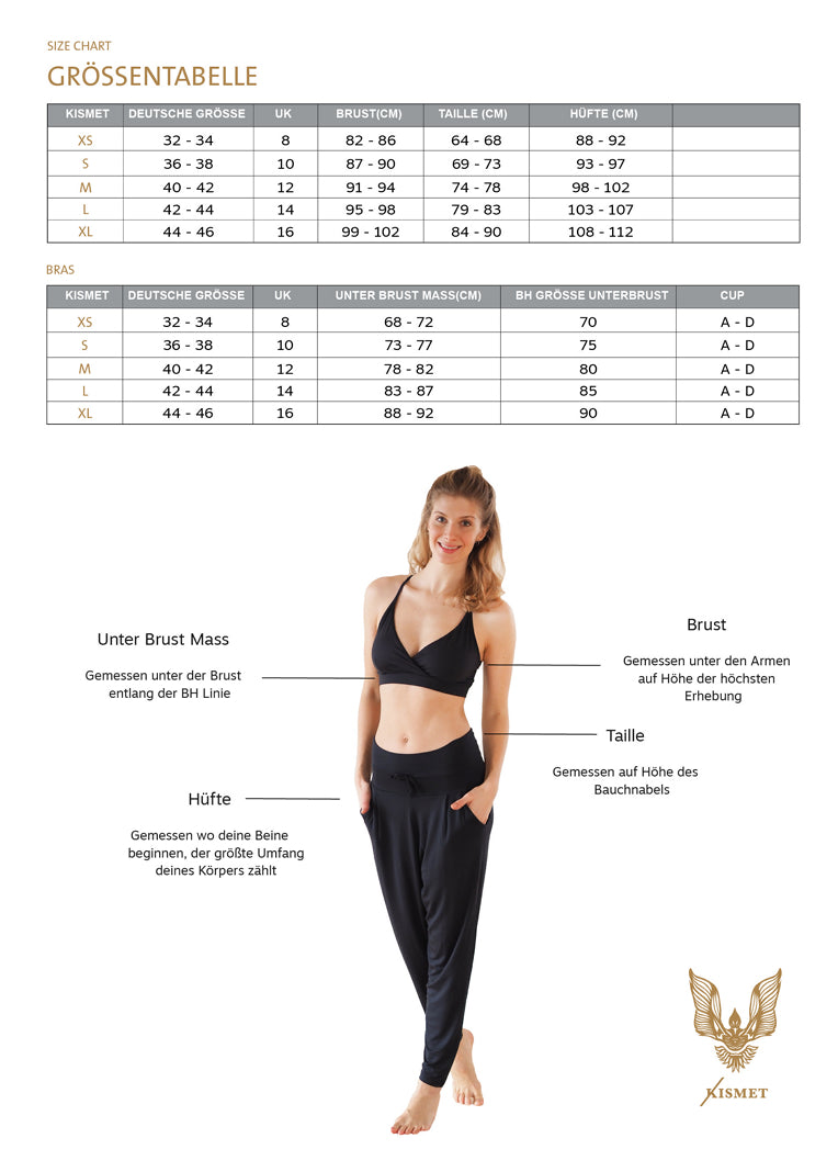 Crop-Top Pari - anthracite - YOGISHOP