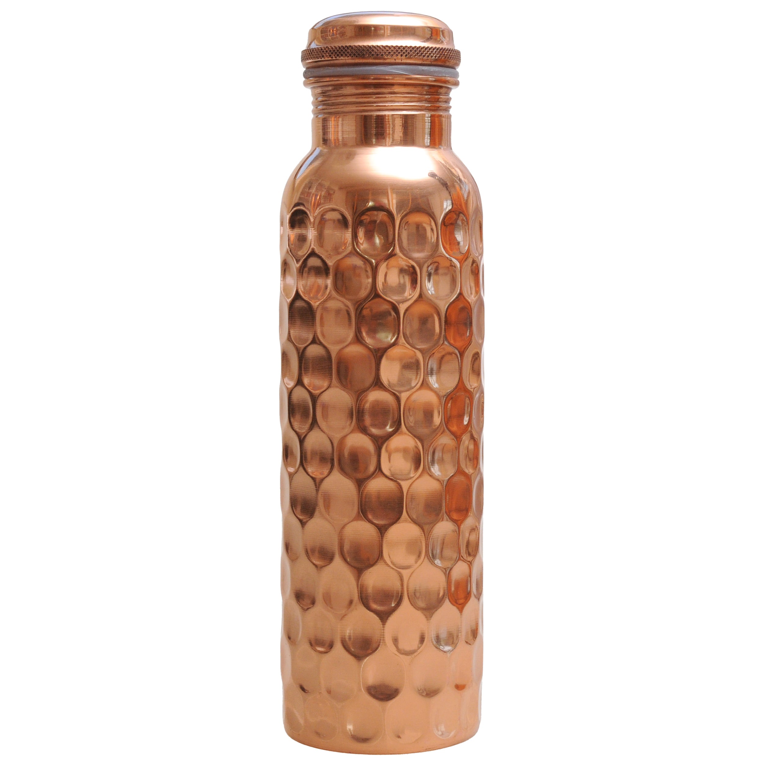 Kupferflasche diamant, 0,9 l - YOGISHOP