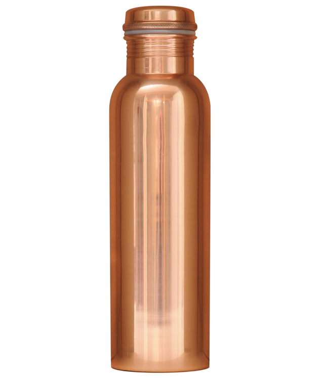 Kupferflasche glänzend, 0,9 l - YOGISHOP