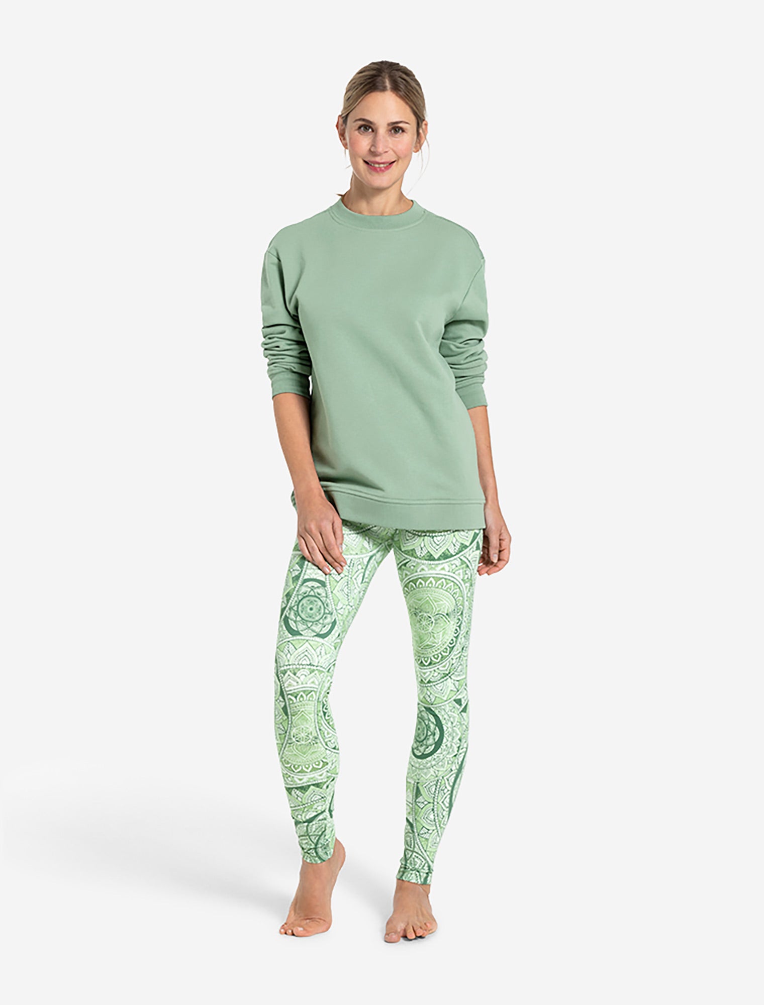 Yoga Leggings Bala - smaragd - YOGISHOP