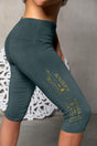 Leggings capri - green - YOGISHOP