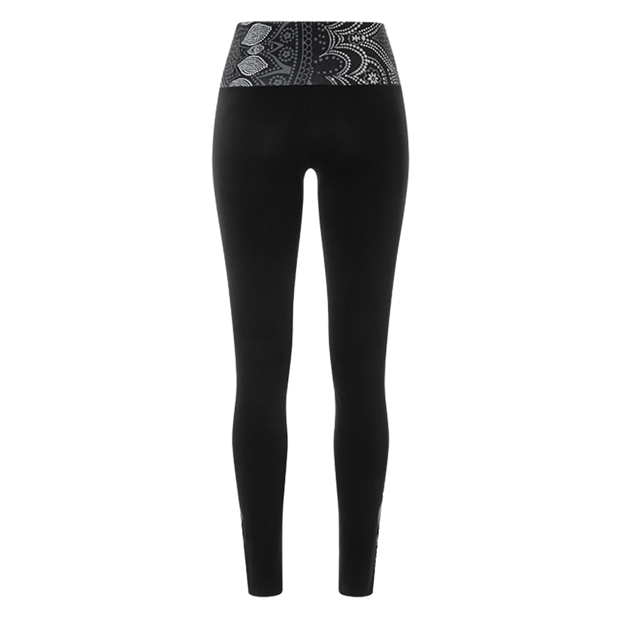 Yoga Leggings Maui Madhya - black-nature - YOGISHOP