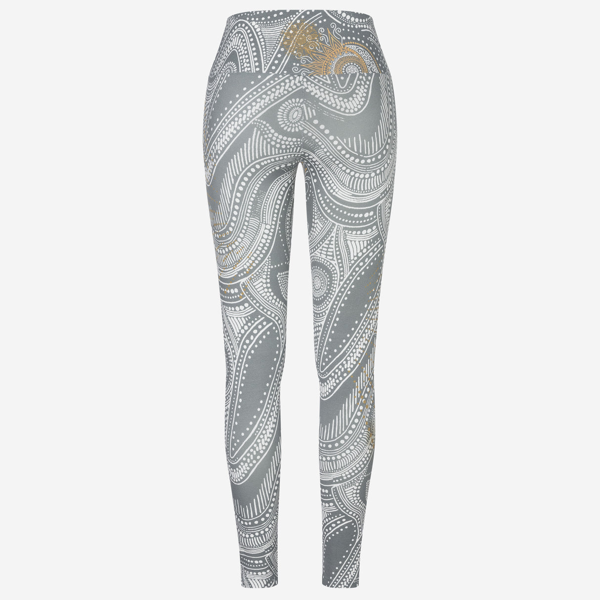 Yoga Leggings Puja - graugold - YOGISHOP