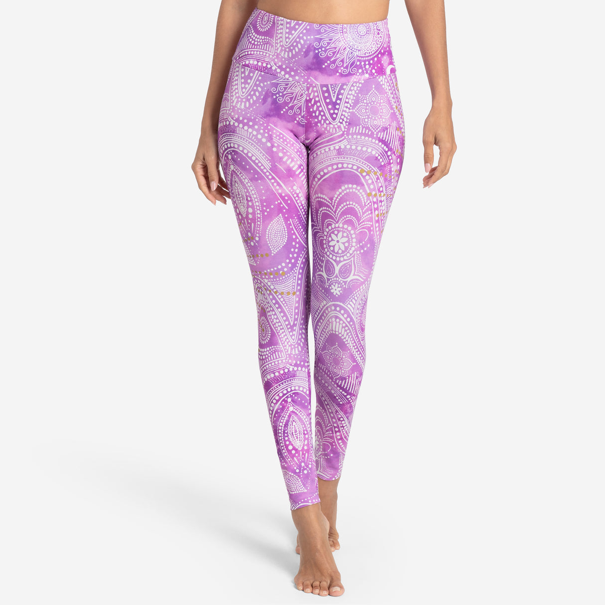 Yoga Leggings Puja - malve - YOGISHOP