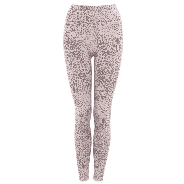 Yoga-Leggings Susan - animal creme grey - YOGISHOP