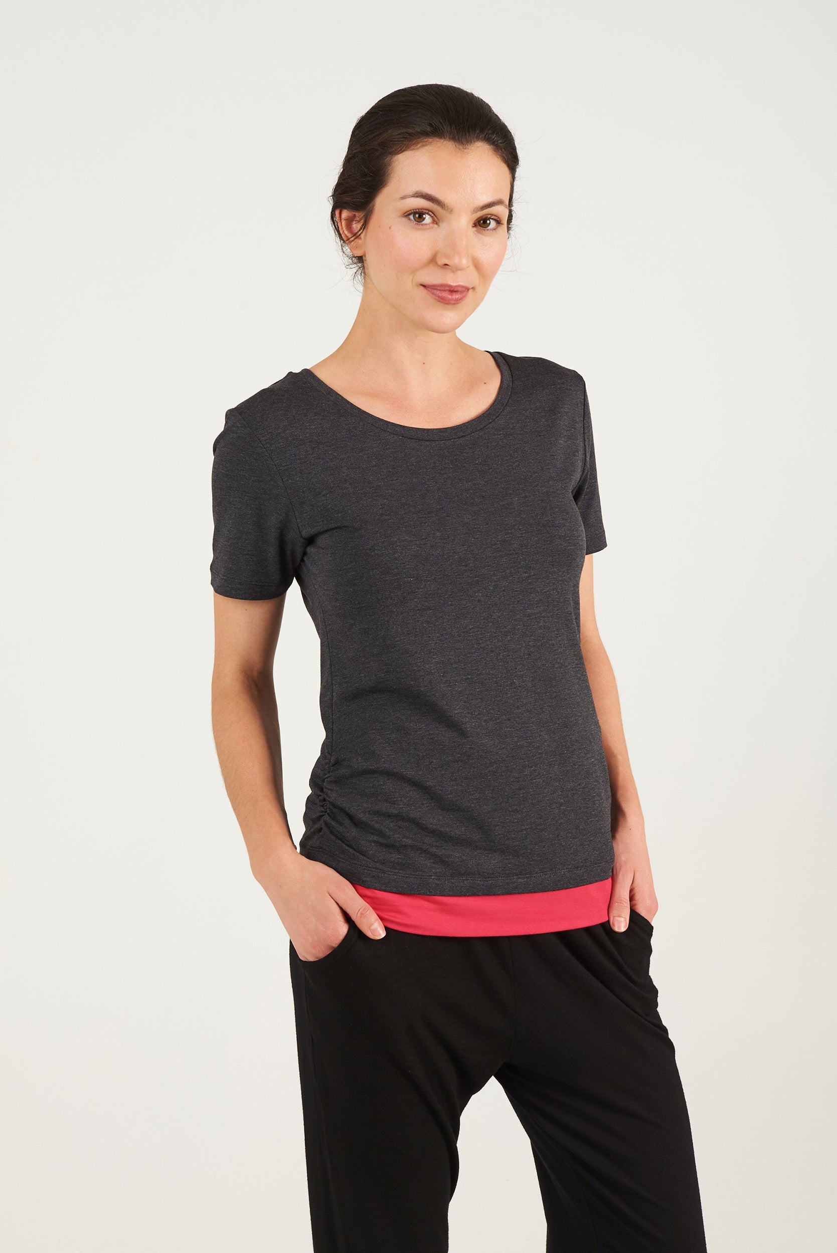 Long Harem-Pants - black - YOGISHOP