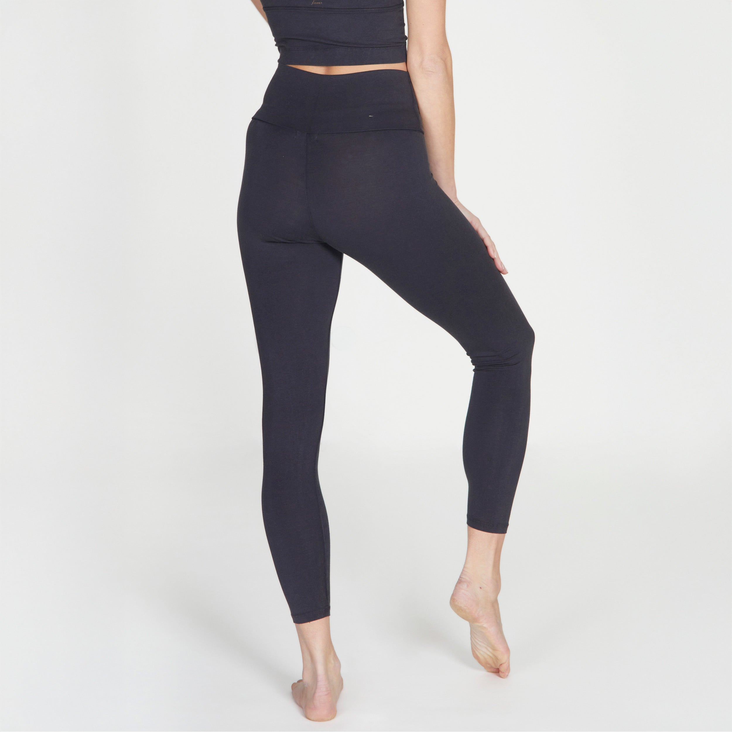 Yoga-Leggings Love - anthracite - YOGISHOP