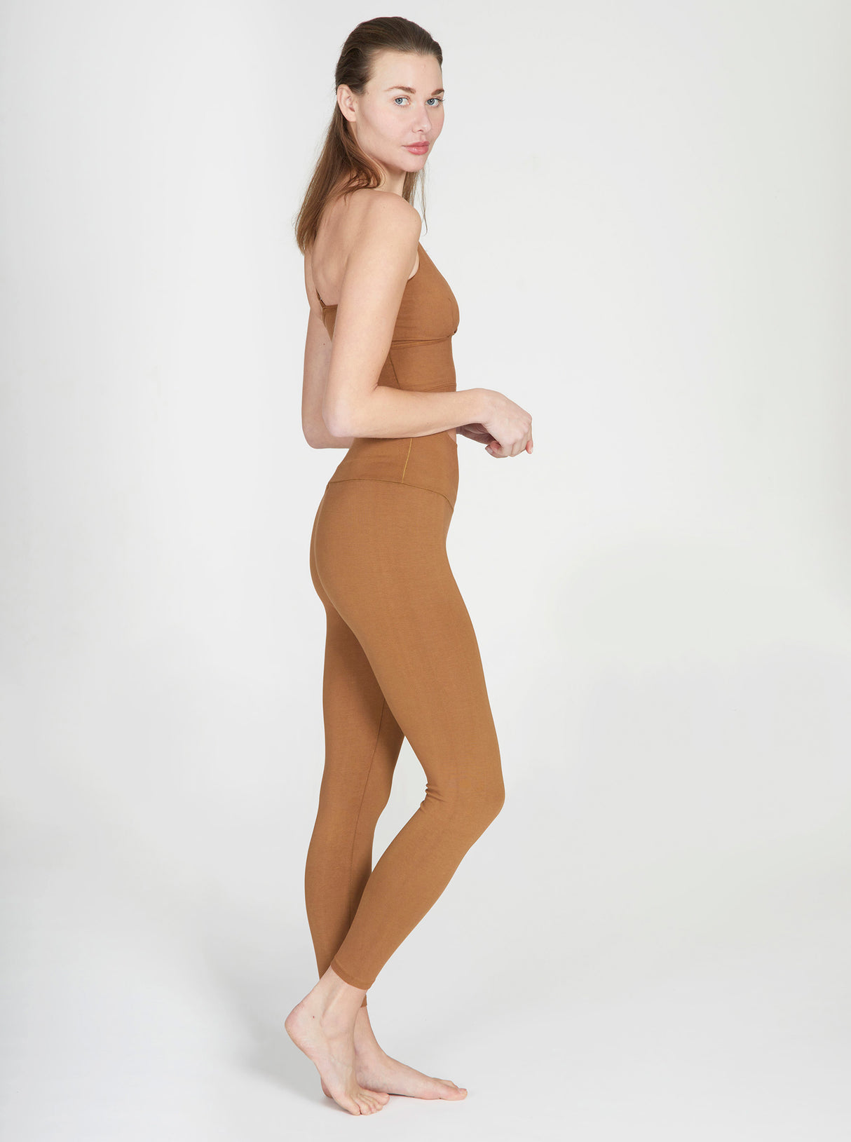 Yoga-Leggings Love - maroon - YOGISHOP